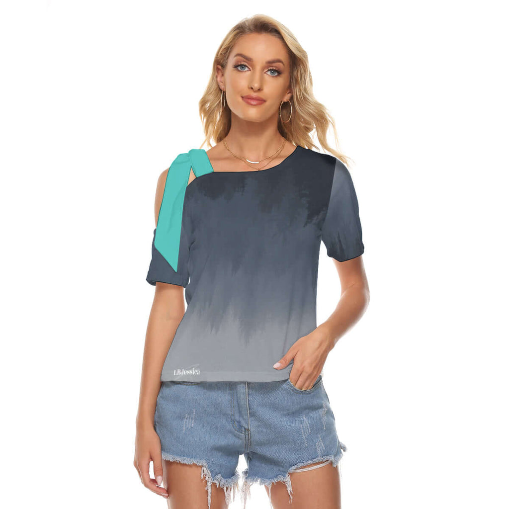 LB Jessica Golf Shirt With Ribbon