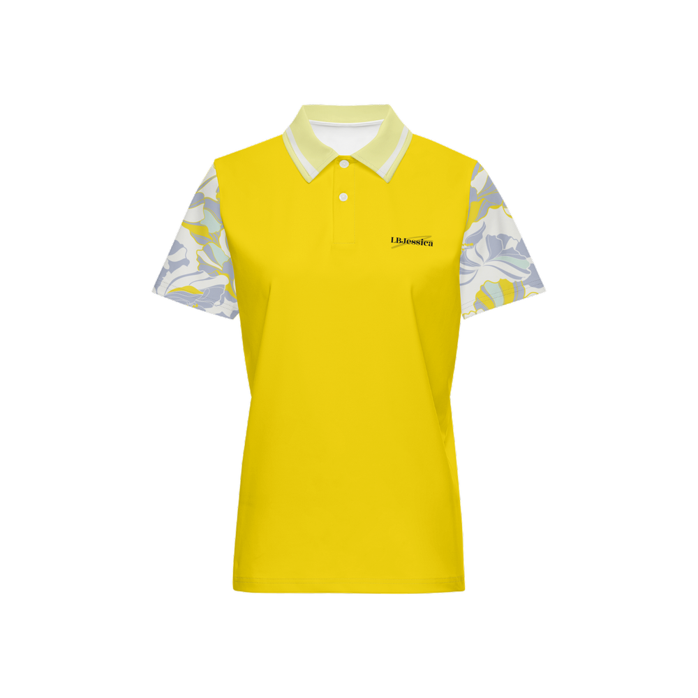 Women’s Classic Yellow Fit Short-Sleeve Polo Shirt