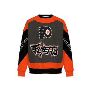 Men’s Relaxed Fit Flyers Thick Long Sleeve Crewneck