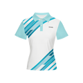LB Jessica Stripe Slim Fit Short-Sleeve Polo Shirt