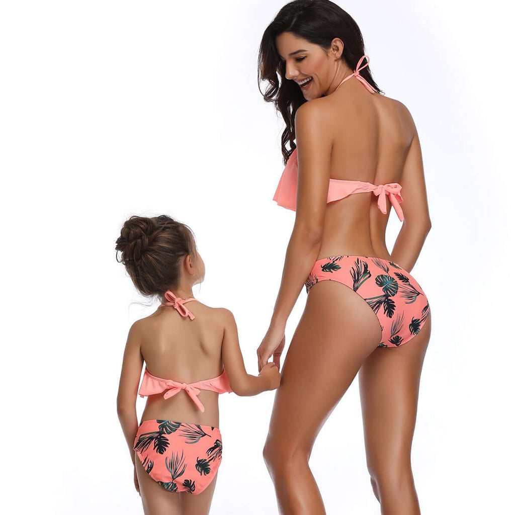 swimwear Mom Daughter Mamas Band

age swimdress Mae E Filha Mommy and

 Me Clothes