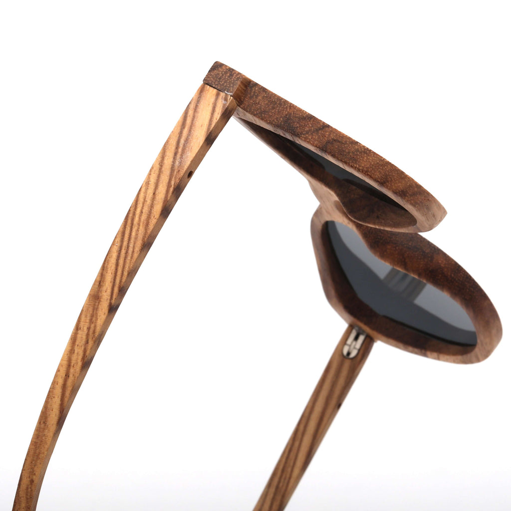 SKYDOVE Goggle Zebra Wood Sunglasses Custom Black Sunglasses Women Brand Sunglasses 2020 For Man