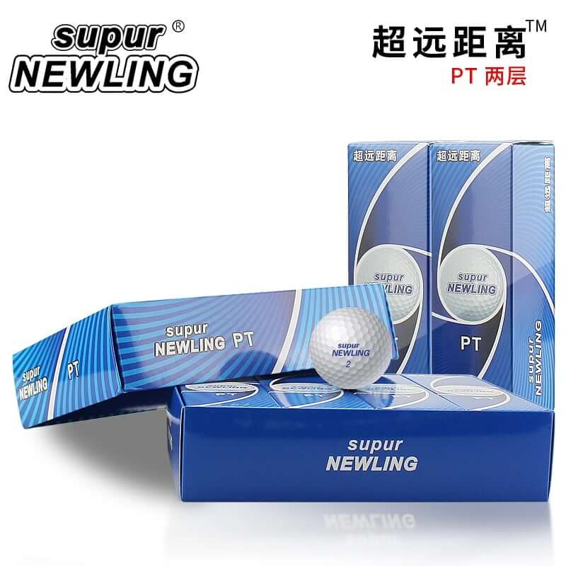 Brand New Super Long Distance Golf Balls 2 Layers Golf Professional Game Ball 12 pcs / Box Free Shipping