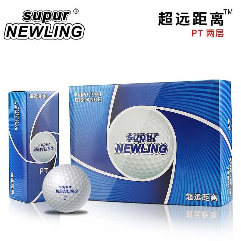 Brand New Super Long Distance Golf Balls 2 Layers Golf Professional Game Ball 12 pcs / Box Free Shipping