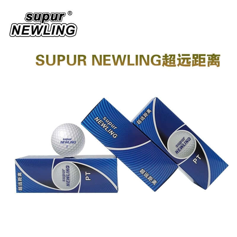 Brand New Super Long Distance Golf Balls 2 Layers Golf Professional Game Ball 12 pcs / Box Free Shipping