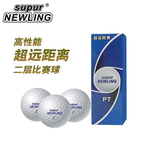 Brand New Super Long Distance Golf Balls 2 Layers Golf Professional Game Ball 12 pcs / Box Free Shipping