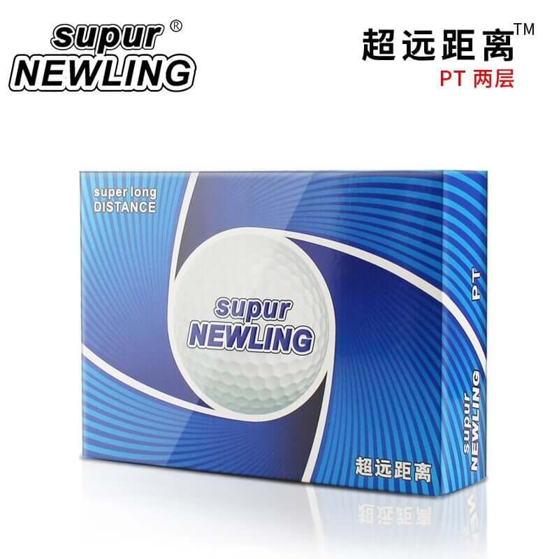 Brand New Super Long Distance Golf Balls 2 Layers Golf Professional Game Ball 12 pcs / Box Free Shipping