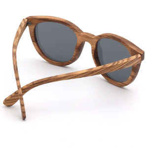 SKYDOVE Goggle Zebra Wood Sunglasses Custom Black Sunglasses Women Brand Sunglasses 2020 For Man