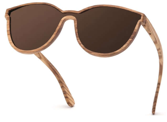 SKYDOVE Goggle Zebra Wood Sunglasses Custom Black Sunglasses Women Brand Sunglasses 2020 For Man