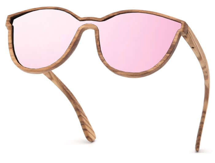 SKYDOVE Goggle Zebra Wood Sunglasses Custom Black Sunglasses Women Brand Sunglasses 2020 For Man