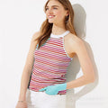 Leisure Round Neck Sleeveless Tank Top