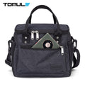 TOMULE Portable Lunch Bag Thermal Insulated Cooler Bag Picnic Food Storage Bags 9L Shoulder Lunch Box Tote Travel Picnic Handbag