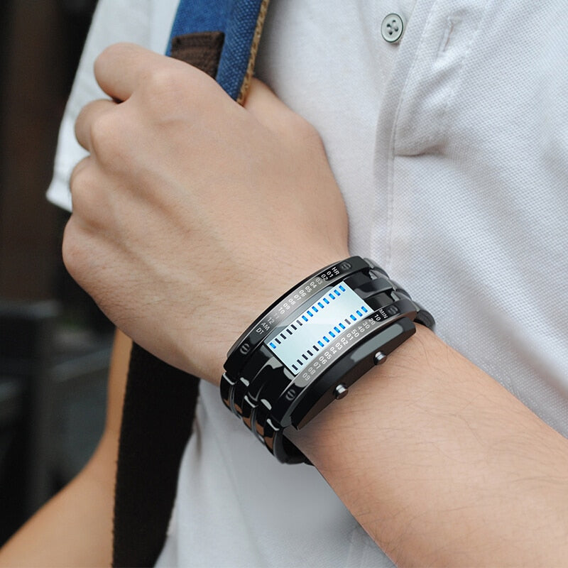 Watches Men  Digital LED Display 50M water resistant
 Lover's Wrist watches