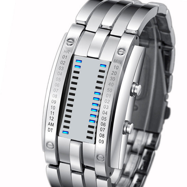 Watches Men  Digital LED Display 50M water resistant
 Lover's Wrist watches