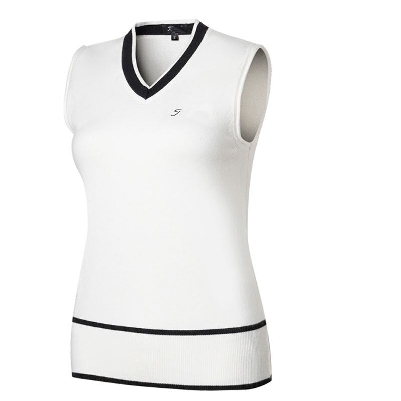 Women New Sport Sleeveless vest Golf sweater vest 3 color Golf clothes S-XXL Sporin choice Leisure Golf vest