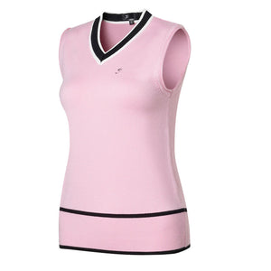 Women New Sport Sleeveless vest Golf sweater vest 3 color Golf clothes S-XXL Sporin choice Leisure Golf vest
