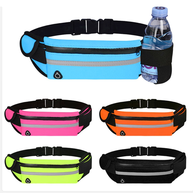 YUYU Waist Bag Belt Bag Running Waist Bag Sports Portable Gym Bag Hold Water Cycling Phone bag Waterproof Women running belt