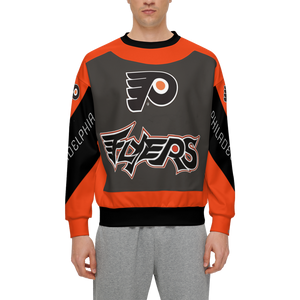 Men’s Relaxed Fit Flyers Thick Long Sleeve Crewneck