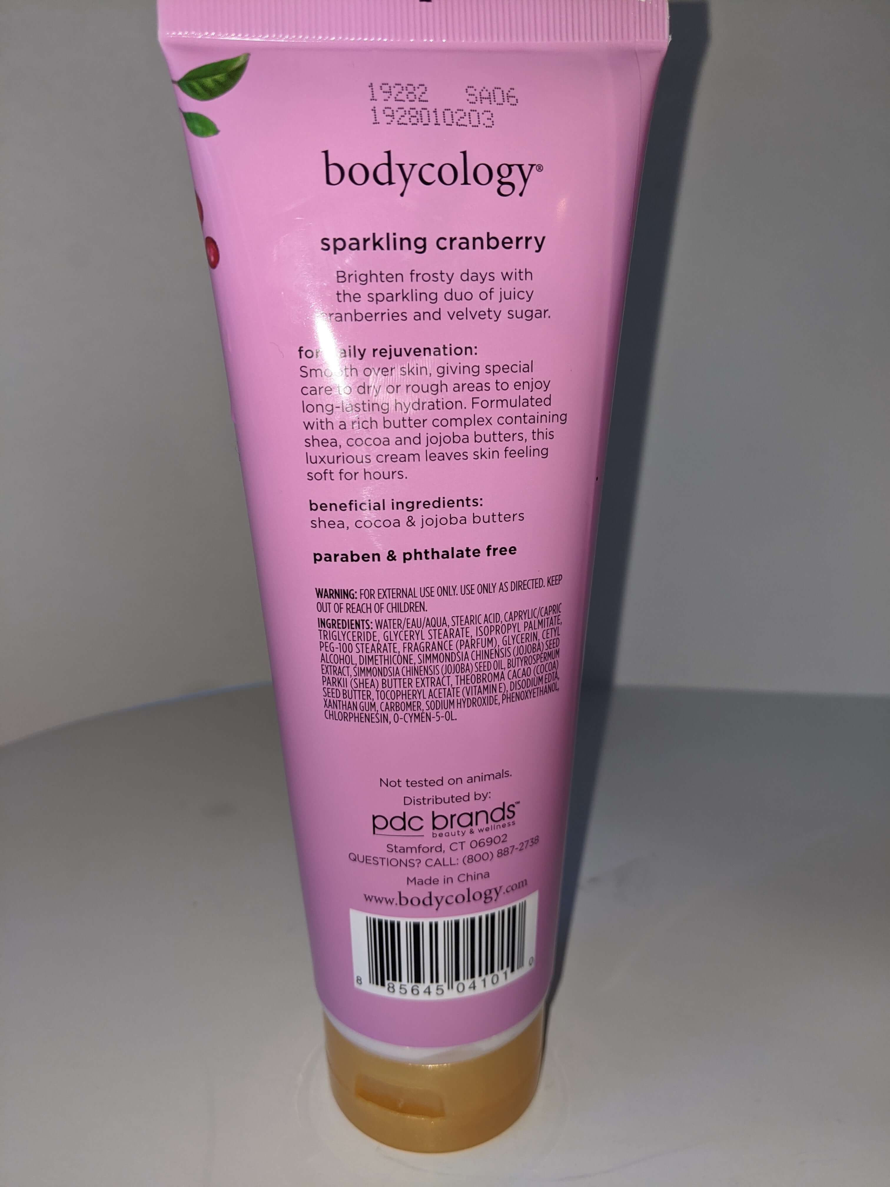 Sparkling Cranberry body cream