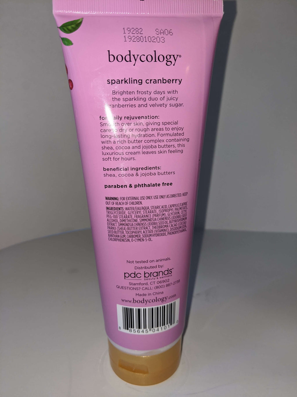 Sparkling Cranberry body cream