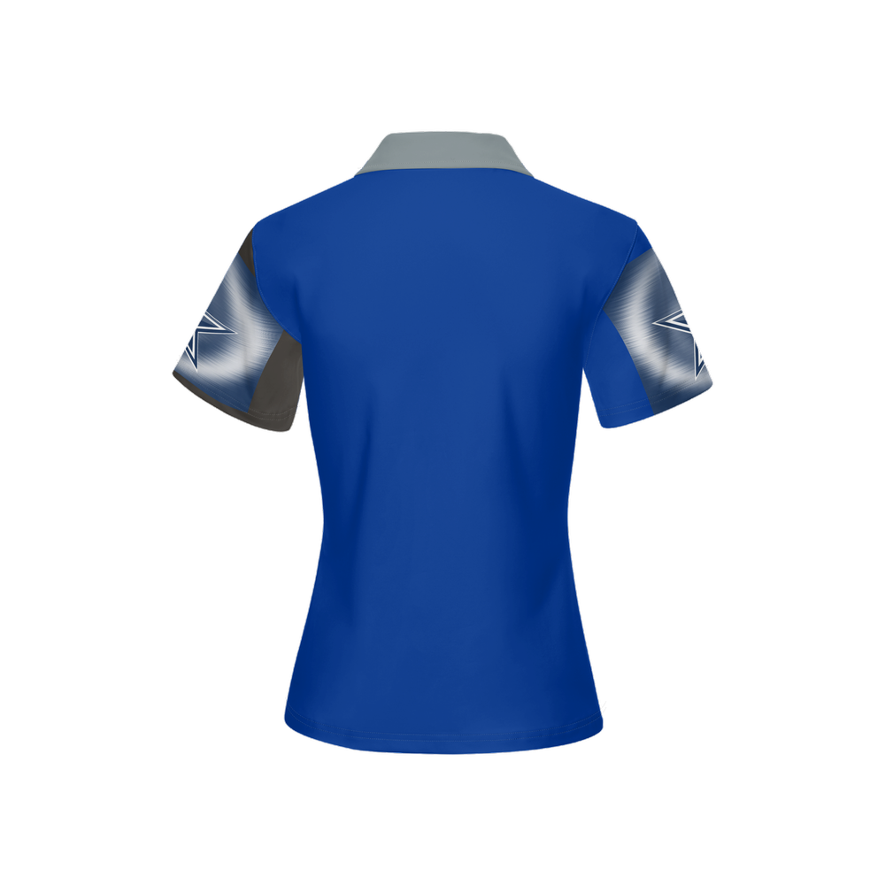 LB Women’s Cowboy Slim Fit Short-Sleeve Polo Shirt