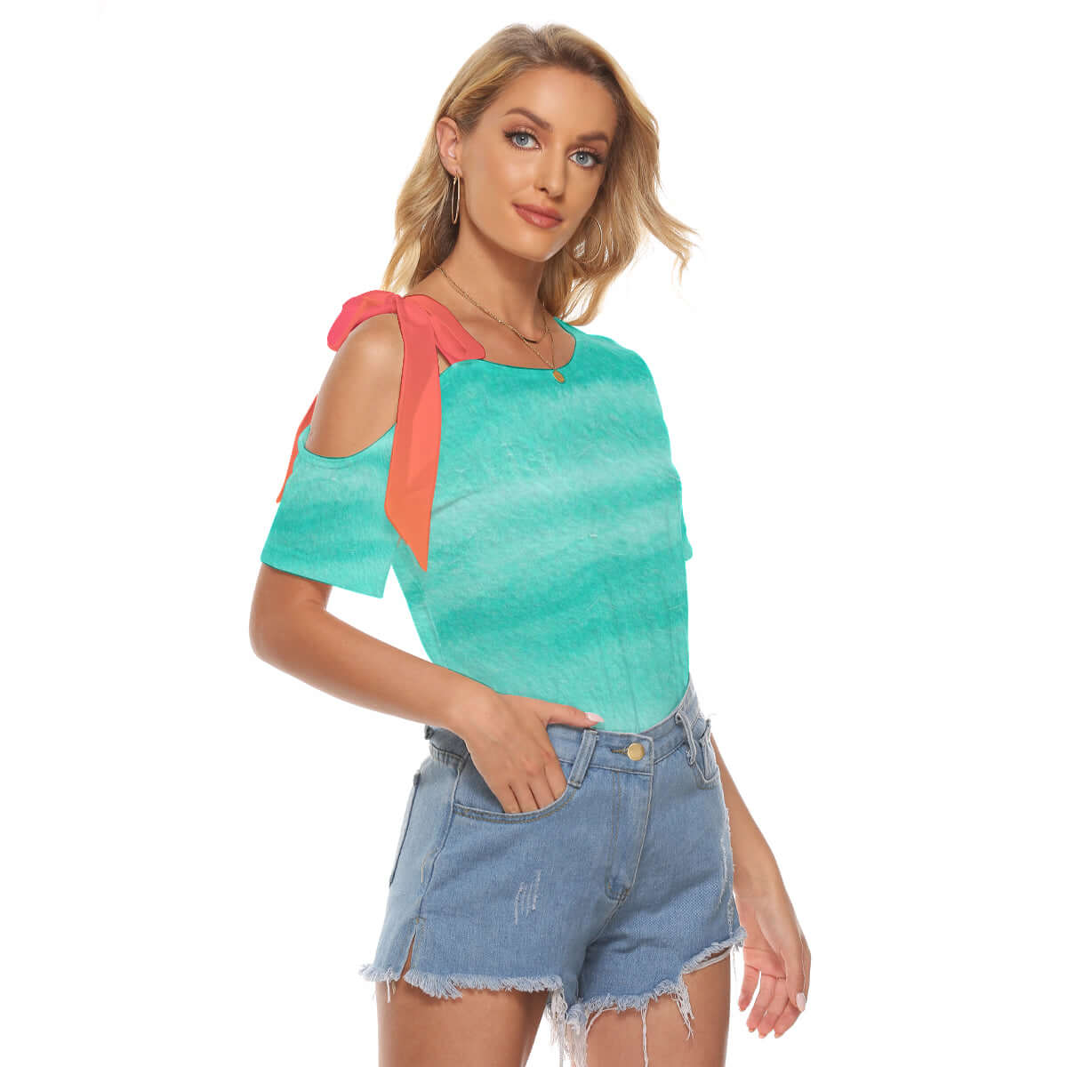 LB Jessica Golf Shirt With Ribbon