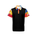 Bailees Black Reddish Classic Fit Short-Sleeve Polo Shirt
