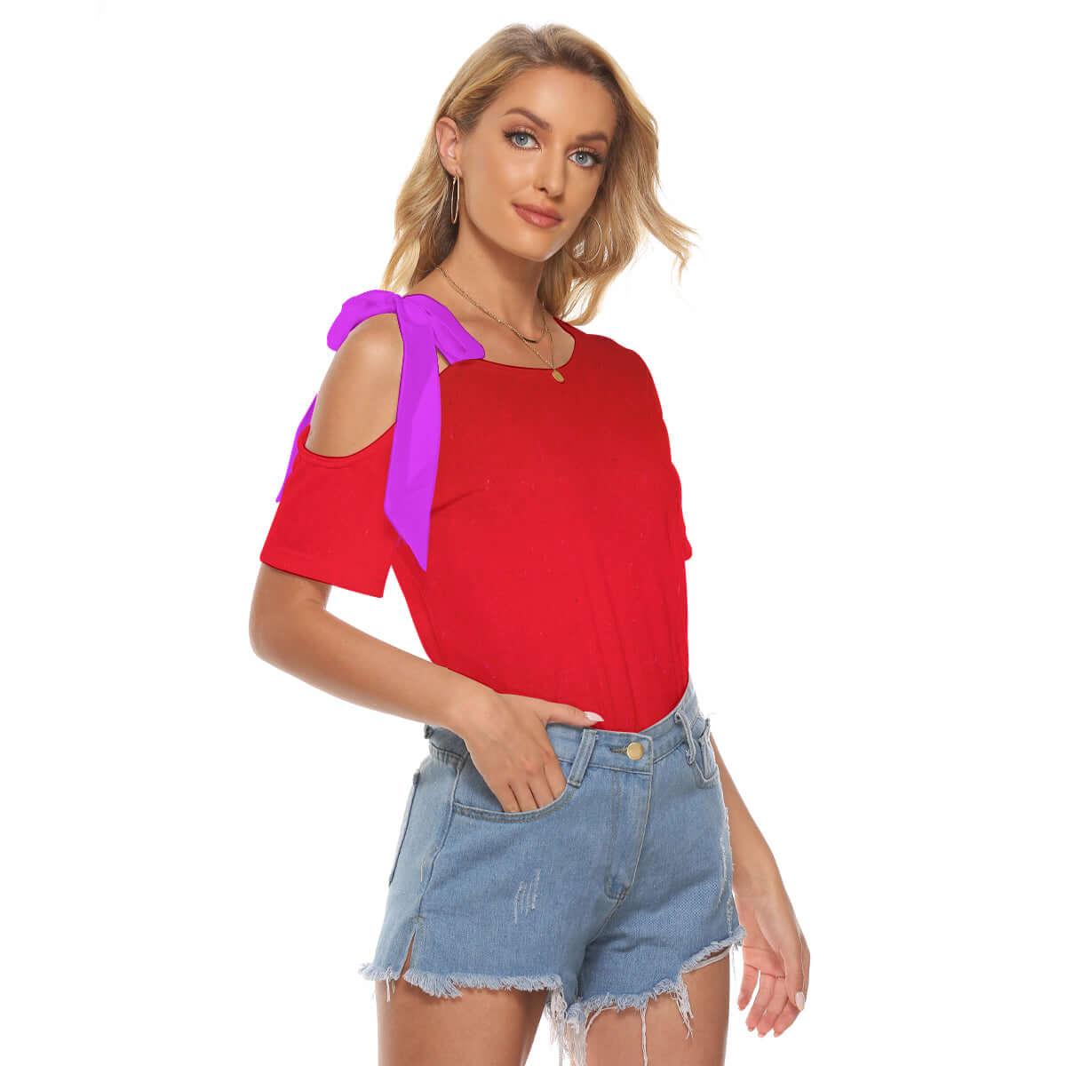 LB Jessica Golf Shirt With Ribbon