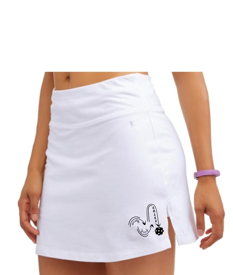 Women's Pickleball Skort  Dink Dink Smash Active Wear | Etsy
