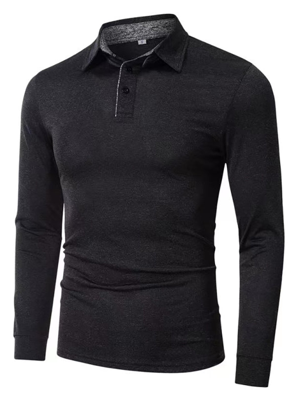 Men's Polo Shirt Quick Dry Performance Tactical Shirts Pique Jersey Golf Shirt