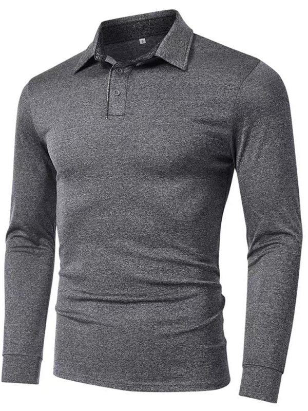 Men's Polo Shirt Quick Dry Performance Tactical Shirts Pique Jersey Golf Shirt