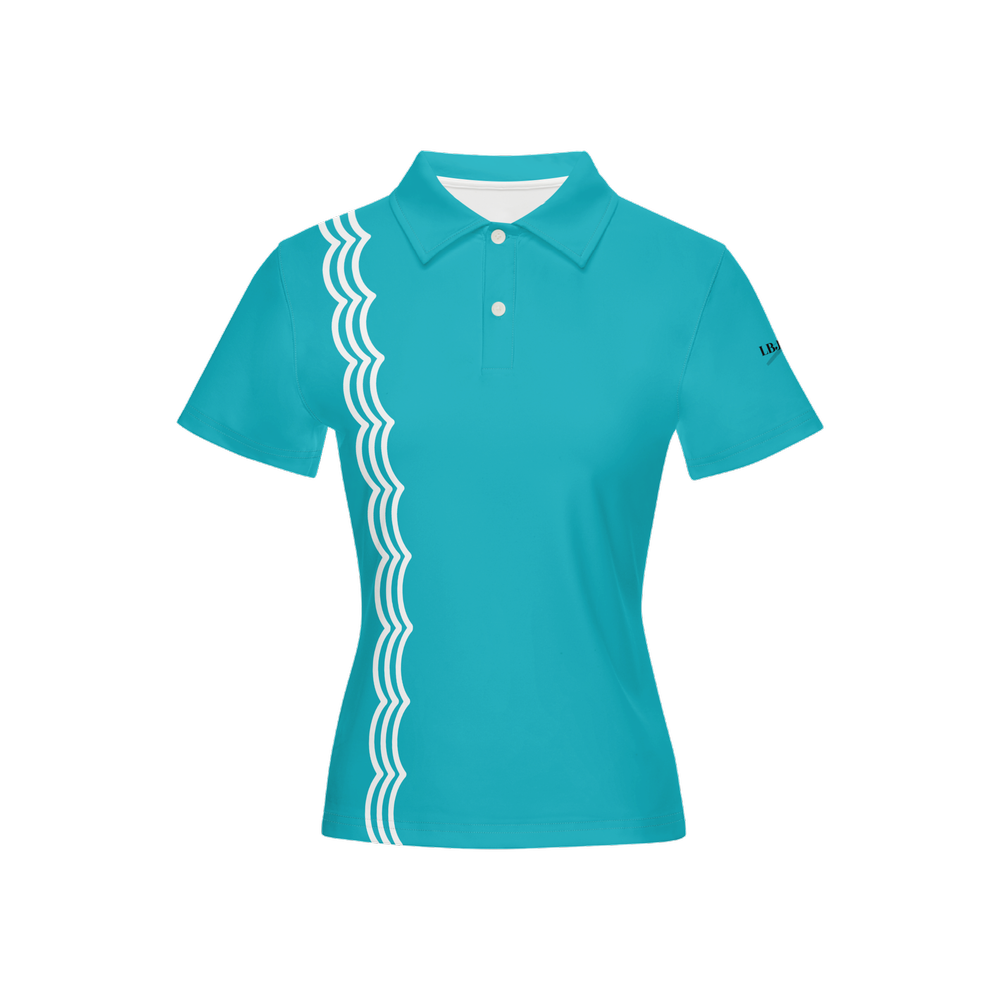 Women’s Slim Fit Short-Sleeve Polo Shirt