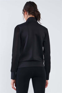 High Quality Activewear Tunic Zip Up Jacket